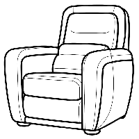 Shopping Mall Recliner